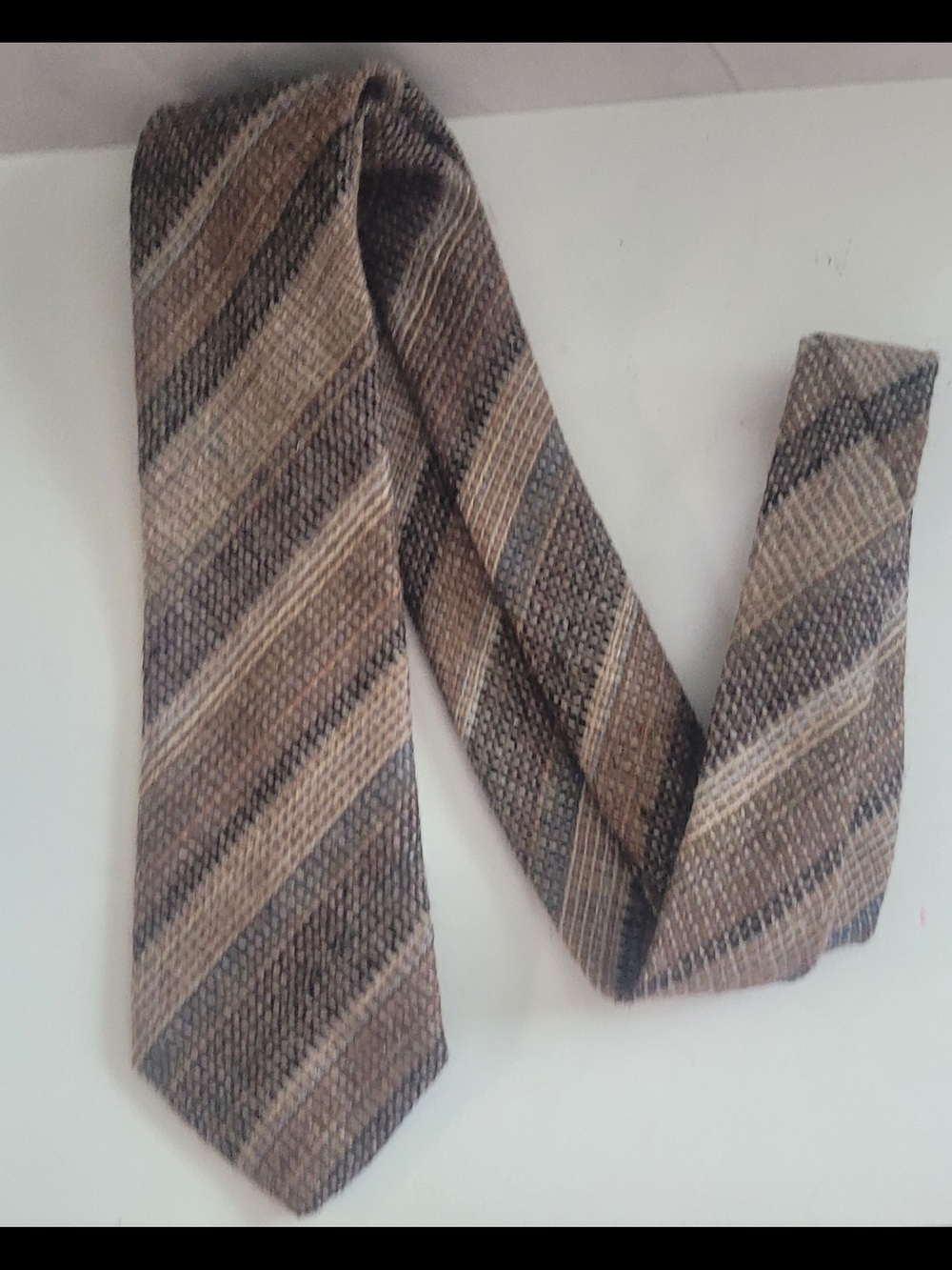 Men's 100% Wool Tweed Tie By Kennedy Of Ardara